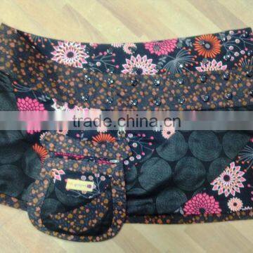 CHILLY GRAPES SKIRTS - Wholesale - Ladies Wrap Skirt Reversible photo-4