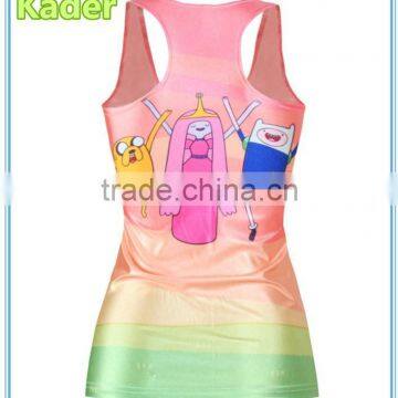 Custom Gym Stringlet Tank Top photo-2