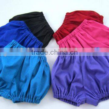 Factory wholesale plain shorts good quality low price baby clothes made in china