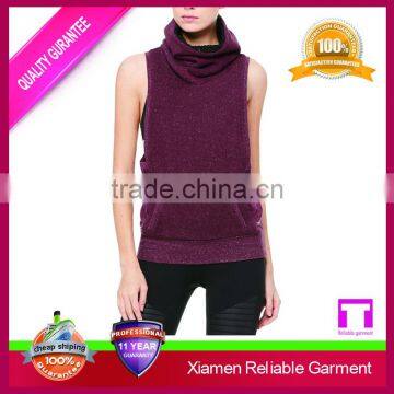 Yoga Frost Winter Vest in Black Heather For Women