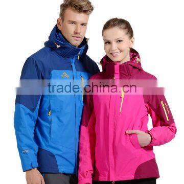 3 In 1 Winter Warm Waterproof Customized Size Outdoor Jackets For Men photo-6