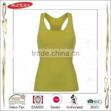 Chinese manufacturer hot sale ladies fashion yoga vest