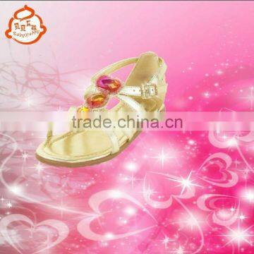 RHINESTONE GIRLS SANDALS