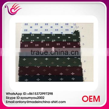 Trustworthy china supplier casual shirt fabric ready stock for short sleeves shirt ST3020