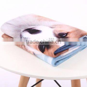 Custom Full Screen Printing Fleece Thermal Throw Carpet For Dogs photo-2