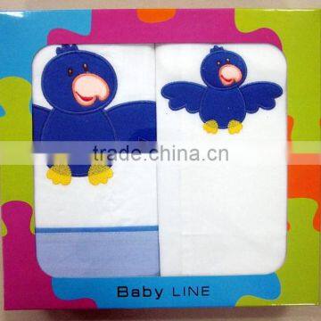 embroidery baby bedding set/3pcs baby bedding set/cotton bedding set