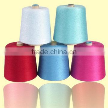 dyed pattern polyester spun yarn for sewing thread