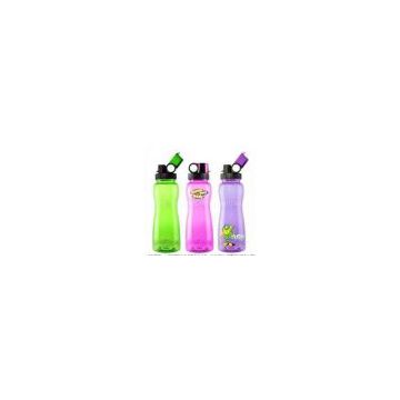 Portable Eco Friendly Clear Colourful Polycarbonate Promotional Water Bottles With Lid