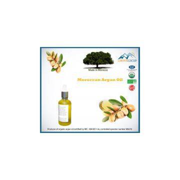 Organic , Pure Argan Oil 100 ml / 3.33 fl Oz With Dropper