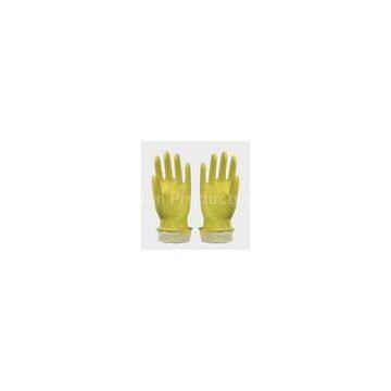 Household Latex Gloves For Refuse Collection , washing , window cleaning