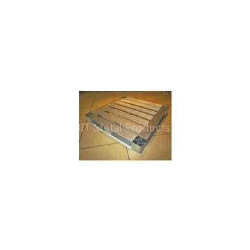 Portable Aluminum Pallets For Food / Pharmaceutical / Chemical Industries