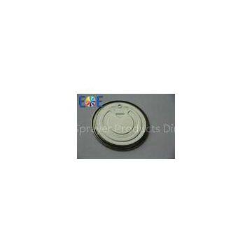 Customized 83mm Food Grade EOE POP Top Can Lid For Coffee / Pet Can Lids