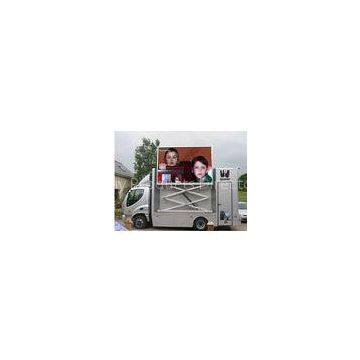 IP67 / IP65 PH10mm 1 / 4 Scan 1R1G1B Truck Mounted Led Displays with Wide Viewing Angle