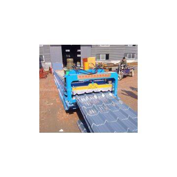 Galvanized Sheet Glazed Tile Roll Forming Machine