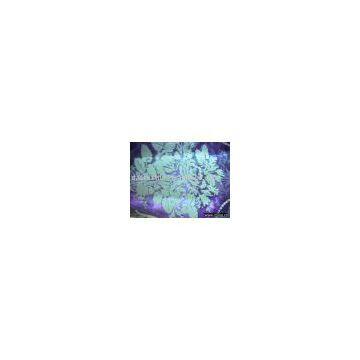 organza flocking Fabric