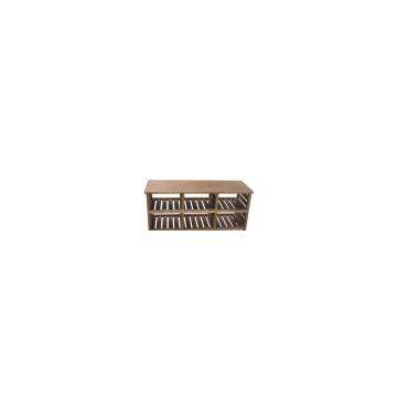 Solid wood shoe rack SHO-231-P