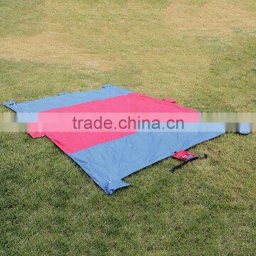 Parachute Nylon Waterproof & Sandproof Ripstop Ultra Light Big & Compact Beach Mat