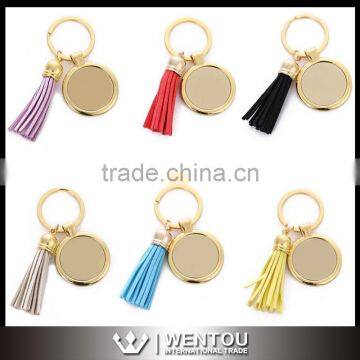 Charmming Golden Ring Tassel Key Chain