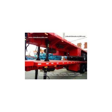 17 CHINA HEAVY LIFT - Lowbed Trailer / Lowboy Trailer / Flatbed Container Trailer - CHINA HEAVY LIFT