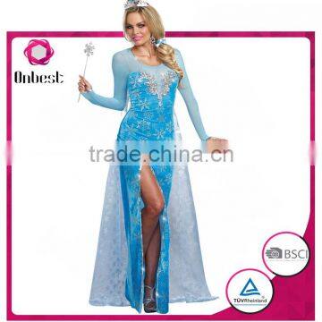 Wholesale Cheap Cartoon Costume for Adult Elegant Costume Frozen Hot Anna Dress Anna Costume photo-4