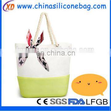 2017New Arrial ladies Fashion Silicone Beach bag