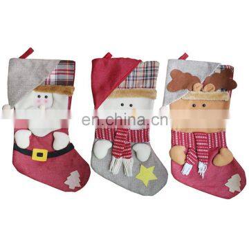 Amazing Christmas Gifts Santa Claus Snowman Elk Christmas Stocking