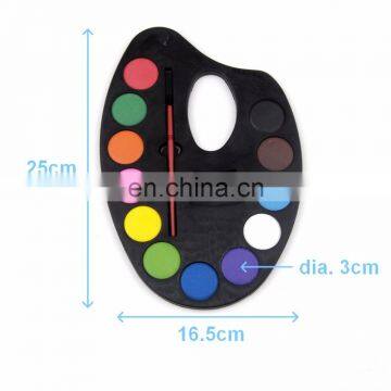 12 Colors Wholesale Non-toxic Jumbo Watercolour photo-3