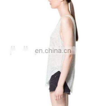 Women Ladies Summer Casual Loose Sleeveless V-Neck Vest Tank Tops T-Shirt Blouse photo-4