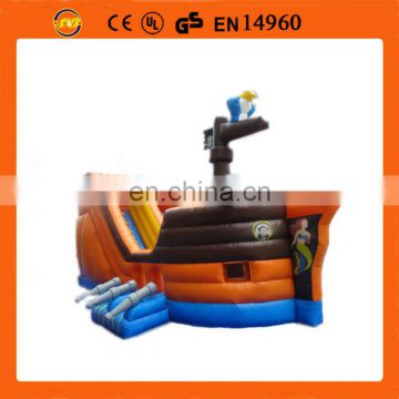 commercial pirate ship inflatable slide for sale