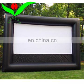 Outdoor inflatable movie screen and projector inflatable screen 5.2x4.25m