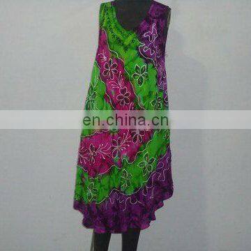 Rayon Tie Dye Dress
