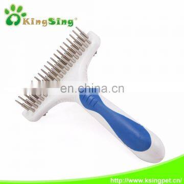 New pet shedding Rakes/ pet grooming products