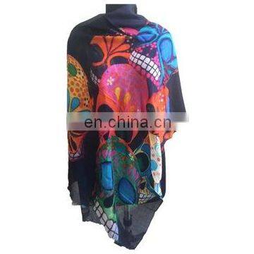 Shawls - 2016 fashion sublimation print Fashion scarves shawls wholesale silk scarves