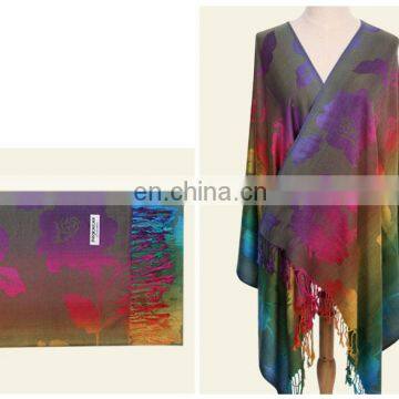 Promotion Jacquard Pattern Wholesale Scarf Hijab Shawl photo-5