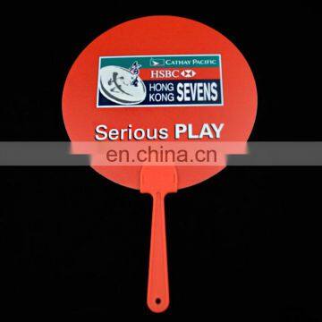 Promotional Round Plastic Hand Fan Supplier photo-3