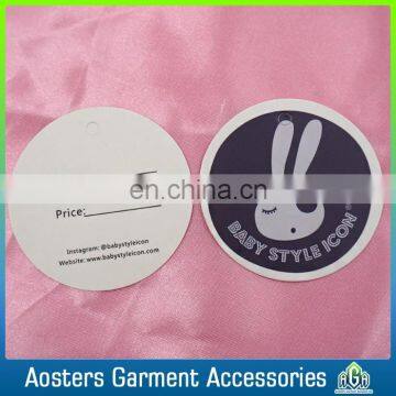 Custom Paper Round Hang Tags for Clothing photo-3