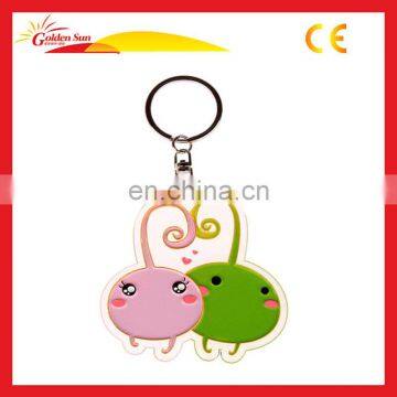 Double Side Plastic Custom Acrylic Keychain