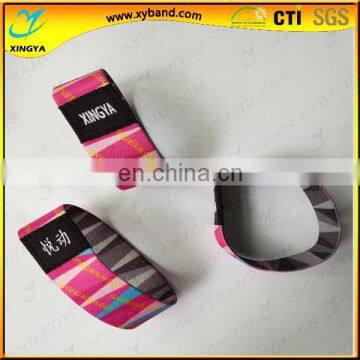Custom Promational Polyester Elastic Wristband for Festival photo-2