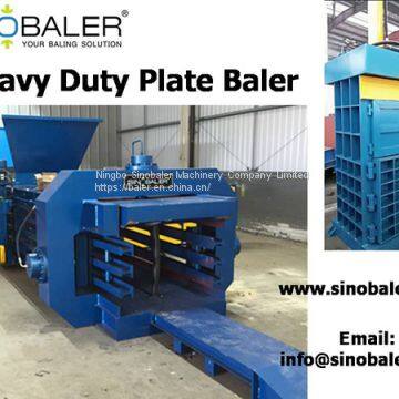 Heavy duty dual ram baler