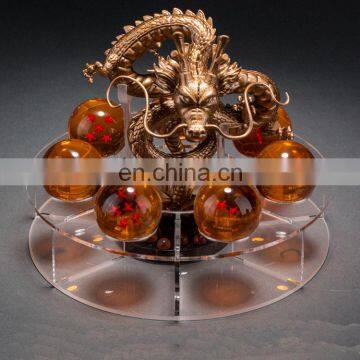 Dongguan Manufaction Acrylic Plastic the Dragon Crystal Ball Marbles Stent Group