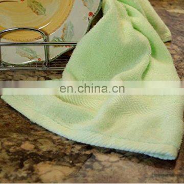 Solid Color Custom Cotton Terry Kitchen Towel photo-6
