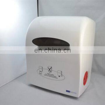 AOLQ A1-19 Manual Hands Free Paper Towel Dispenser, Plastic, Auto Cut, 9" Width x 15" Height x 12" Depth photo-2