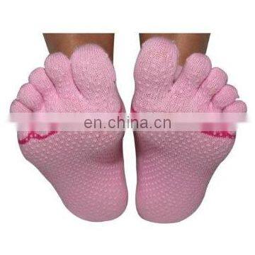 Wholesale Yoga Socks, Anti Slip Yoga Socks, Cotton Yoga Socks photo-2
