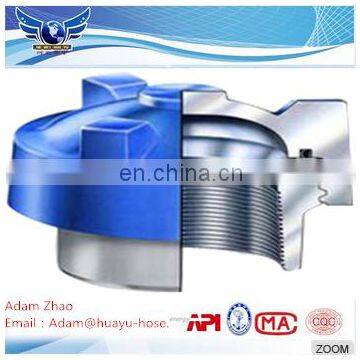 High pressure pipe fittings stainless steel fmc weco figure 207 hammer union for oil drilling