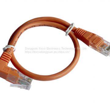 RJ45 Cable 90°Extensions  Public Network LineRJ45 Curved transfer line