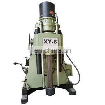 XY-8 deep hole drilling machine & drill rig rotary head&button rock drill bits