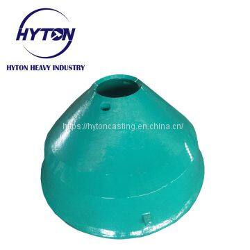 crusher spare parts of high manganese steel suit hp100 metso nordberg  cone crusher