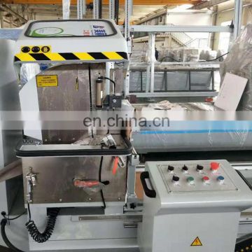 Aluminium window door curtain wall CNC control double head cutting saw/sawing machine