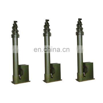 15m electrical telescopic mast by motor control system