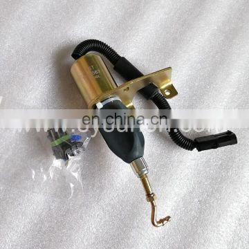 24V construction machineries 5254169  fuel shut off solenoid valve for ISDe QSL8.3  6BT5.9  engine